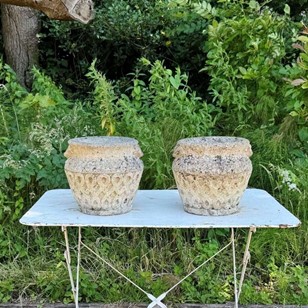 Pair of Cotswold Stone Planters