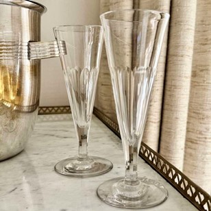 Pair Of Georgian Slice Cut Champagn...
