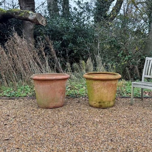 Large Simple Terracotta Planters