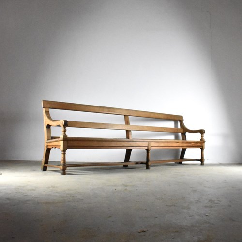 Pair Of Pitch Pine Pews 