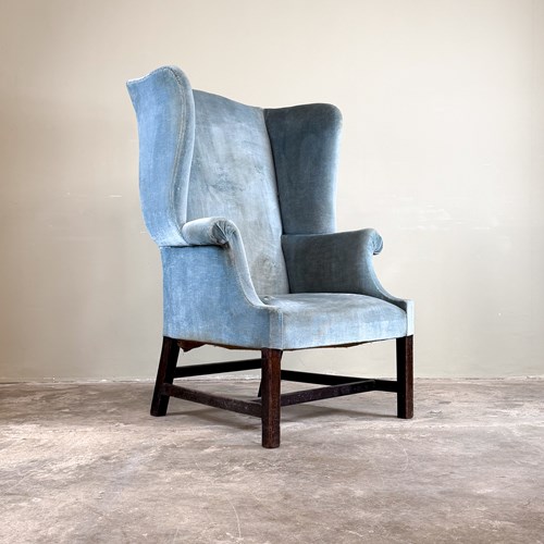 Geotgian Mahogany Wing Chair 