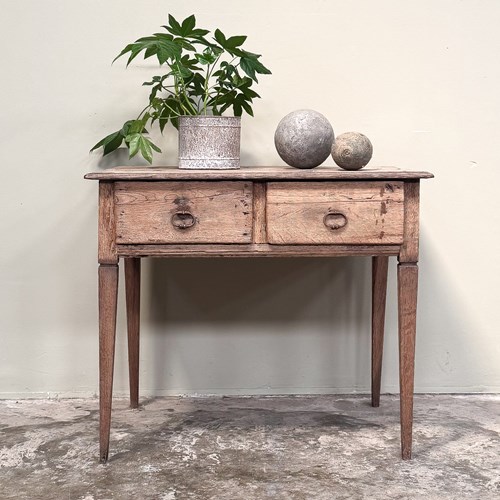 Rustic French Side Table 