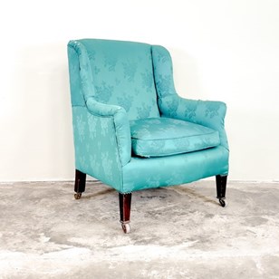 Edwardian Winged Armchair