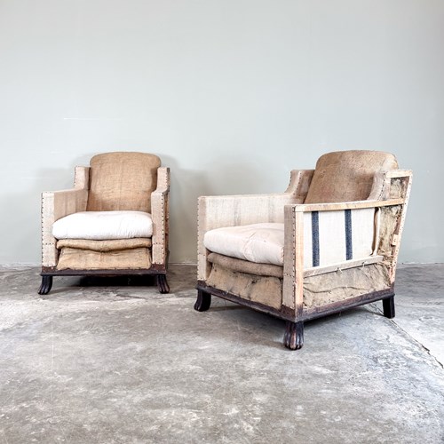 Pair 1020S French Armchairs