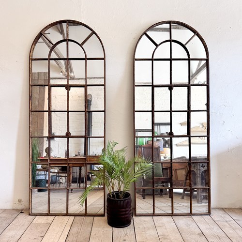 Large Pair Industrial Mirrors
