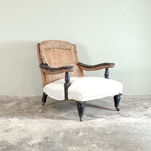 Open Arm Library Chair