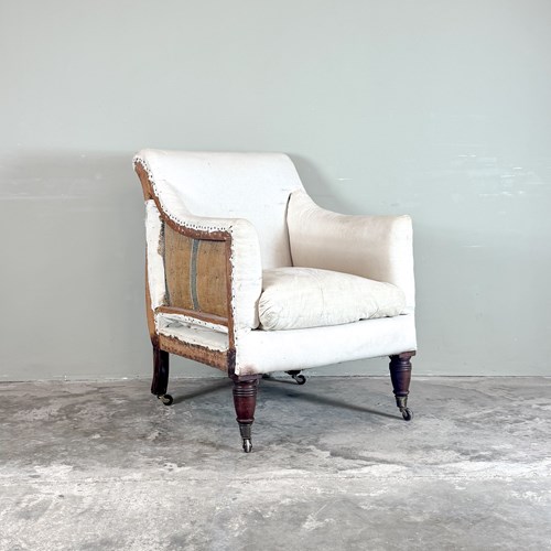 English Regency Library Chair