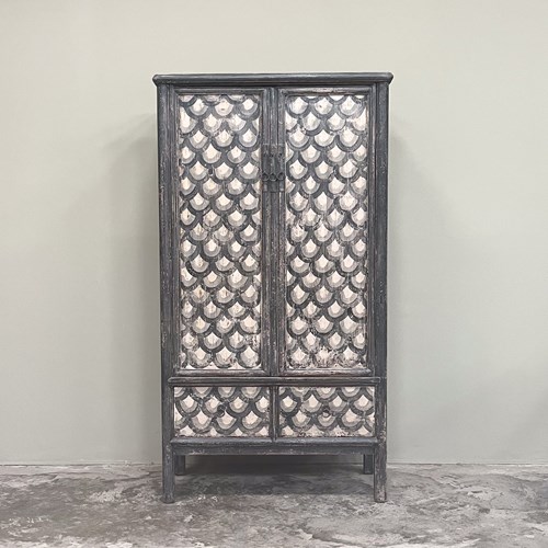Contemporary Hand Painted Cabinet 