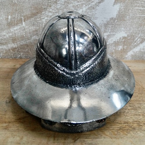 Aluminium Milliners Pith Helmet Mould