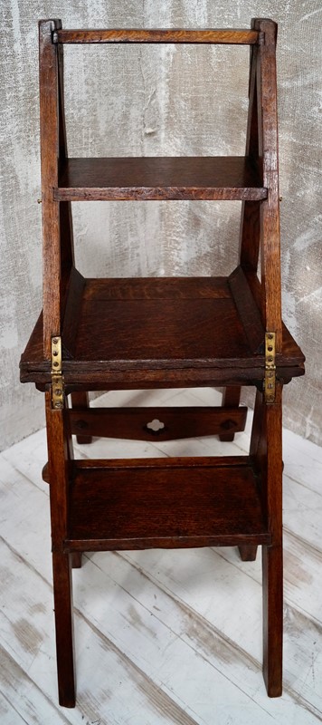 Victorian Oak Metamorphic Library Chair-clubhouse-interiors-ltd--dsc2730-main-637388854670679143.jpeg
