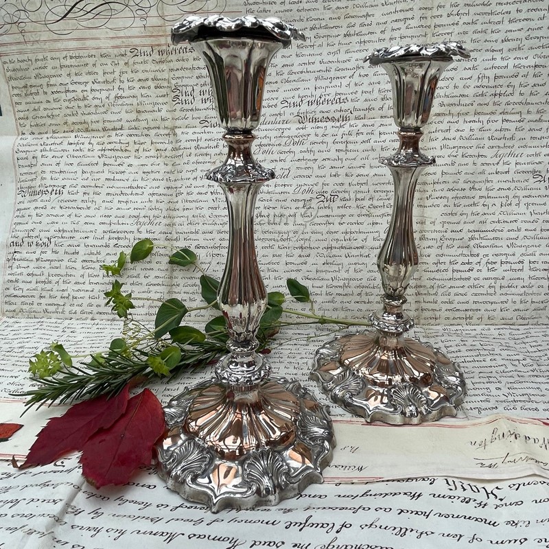 A Pair of Mid 19th Century Candlesticks-collier-antiques-0-ed3a8f00-b8f0-4d87-bbc2-78a4aae1e2c6-main-638021825101062798.jpeg
