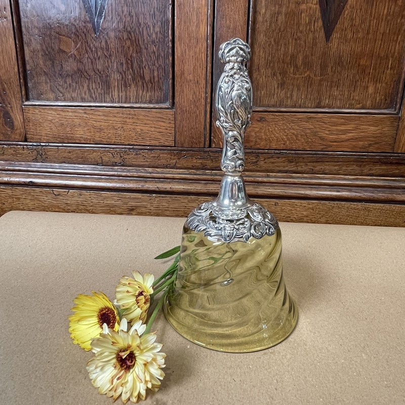 A Victorian Silver Handled Desk Bell-collier-antiques-0-img-2310-7-main-637951586674959113.jpeg