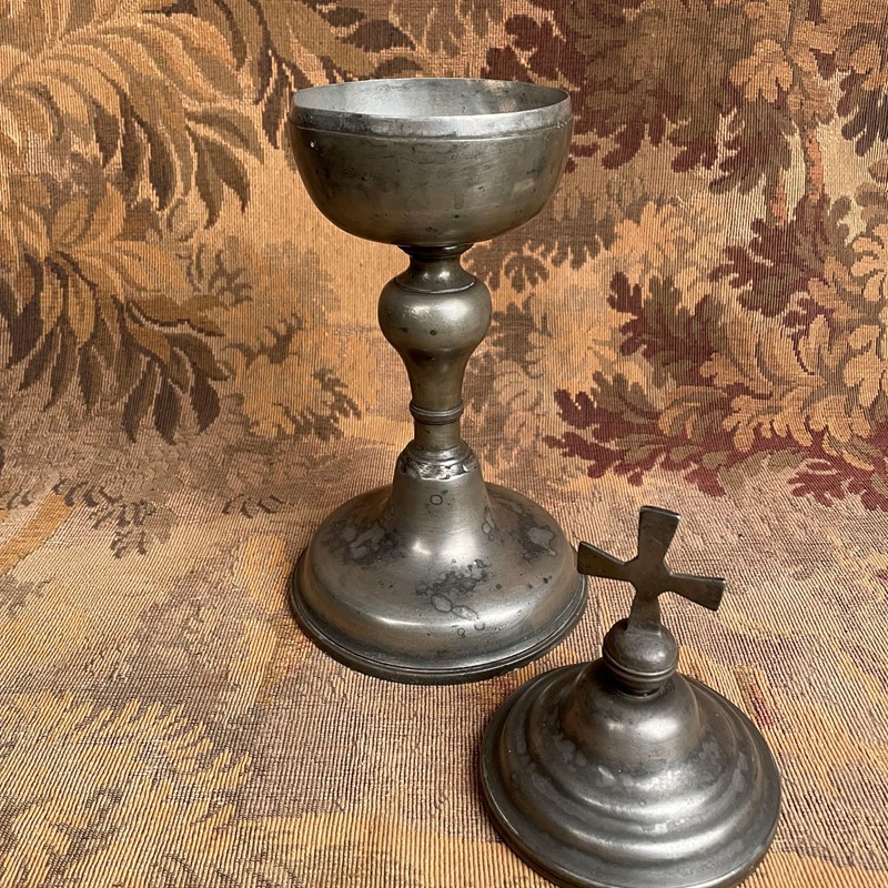 Georgian Lidded Pewter Chalice-collier-antiques-6-img-8013-main-638102712535757486.jpeg