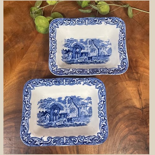 A Pair Of Shredded Wheat Bowls