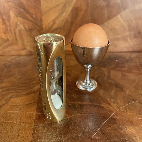 Vintage Brass Egg Timer