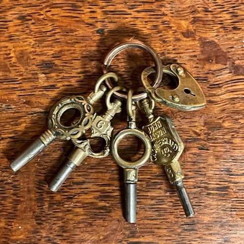 19Th Century Watch Keys