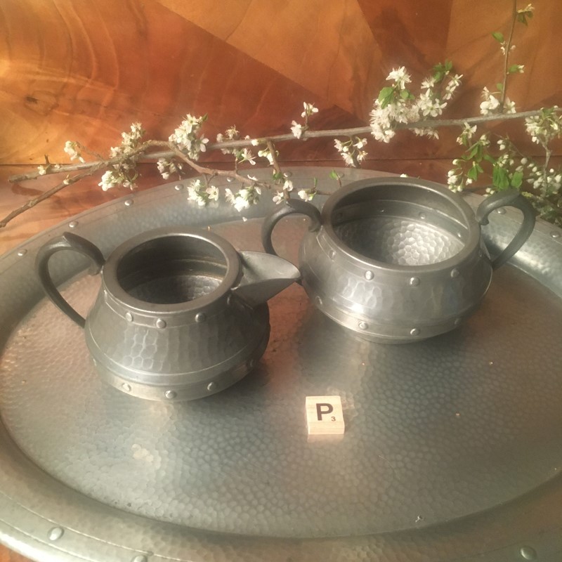  Arts and Crafts Design Pewter Tea Set-collier-antiques-img-2862-main-637541750531385488.JPG