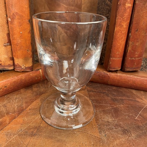 Antique Glass Rummer/Goblet