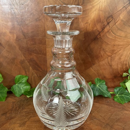 1930S Cut Decanter