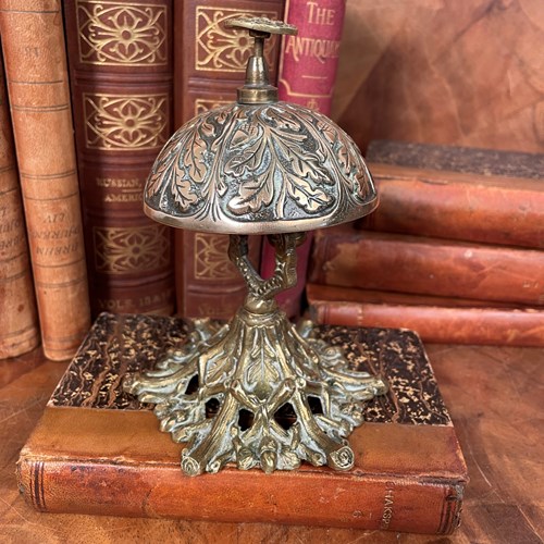 Victorian Brass Counter Bell