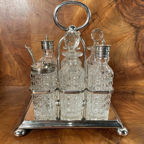  Victorian Six Bottle Cruet