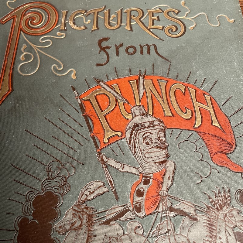 A Hard Back Book Entitled Pictures from Punch 1895-collier-antiques-img-8093-main-637842472892930498.jpg