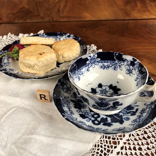 Bone China Cup, Saucer and Tea Plate