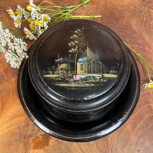 A 19Th Century Dutch Tea Tin