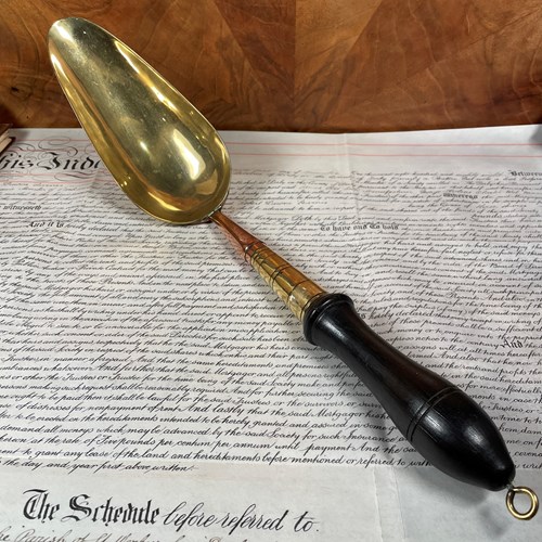 Large Victorian Grain Scoop