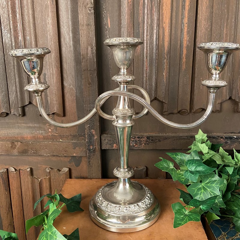 Early 20th Century Silver Plated Candelabra-collier-antiques-img-e7617-main-637626388941898048.JPG