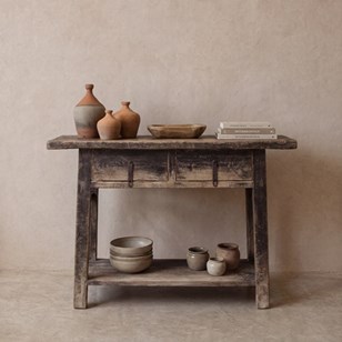 Gus Reclaimed Elm Console Table