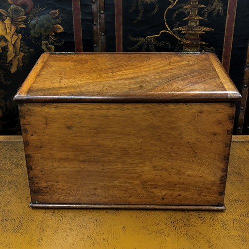 Victorian Mahogany Stationery Box