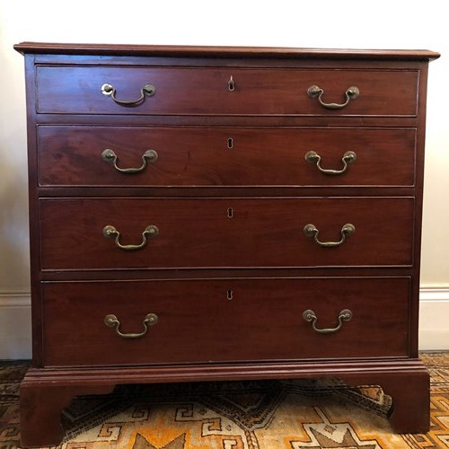 Georgian Mahogany Chest Of Drawers 