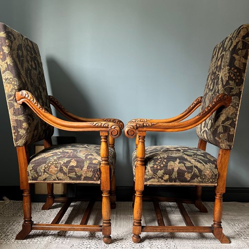 Pair Of Arm Chairs.