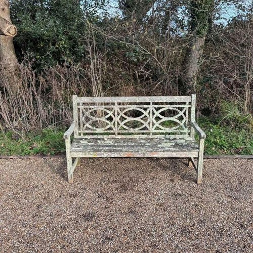 Geometric Lichen Bench