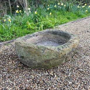 Antique Hewn Trough