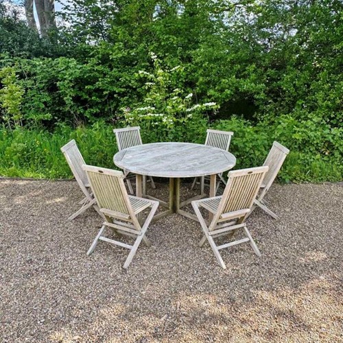 Jo Alexander Circular Folding Seating Set