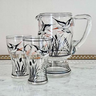 Buy vintage and mid century Art and Studio Glass and Ceramics