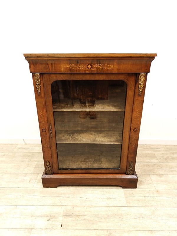 Antique Victorian Solid Walnut Inlaid Pier Cabinet Bookcase-daniel-lauren-antiques-img-20230704-140545855-main-638246904013606054.jpg