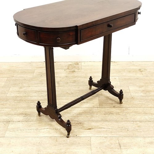 Antique William IV Solid Rosewood Centre Side Table 