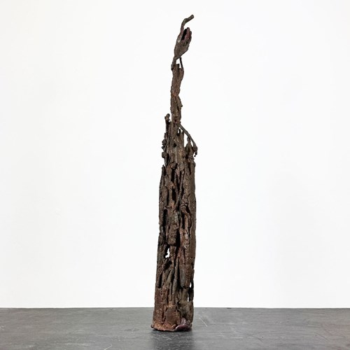 Copper Lace Metal Sculpture