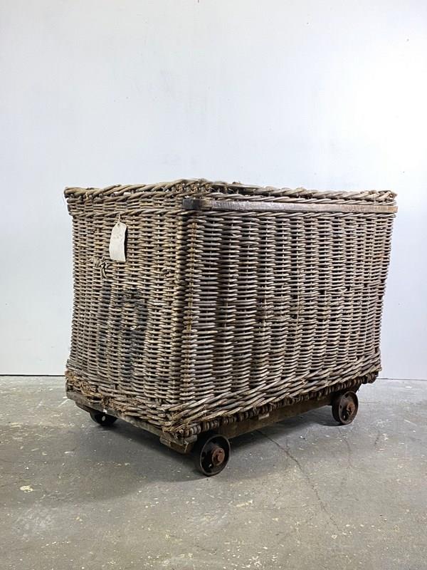 19Th Century Mill Laundry Basket On Wheels-decorative-antiques-by-hamish-webster-img-9569-main-638306695585825334.jpg