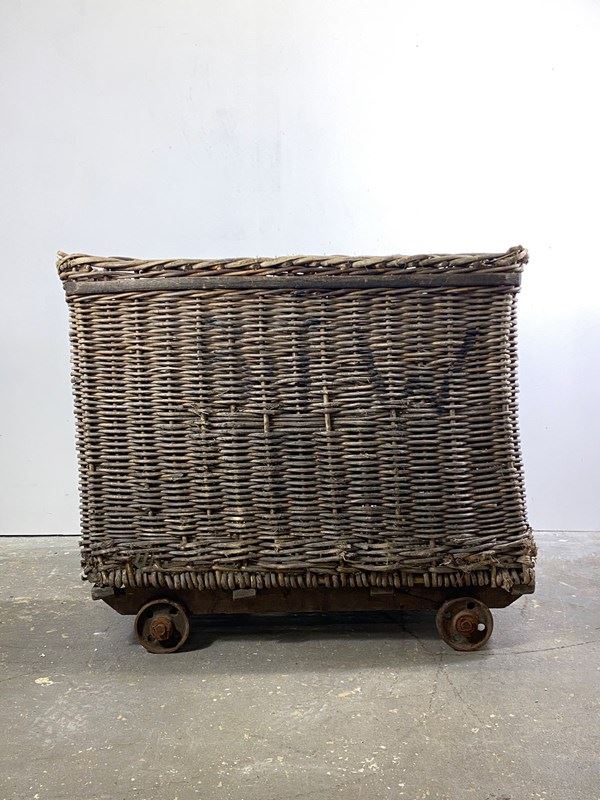 19Th Century Mill Laundry Basket On Wheels-decorative-antiques-by-hamish-webster-img-9572-main-638306695625668280.jpg