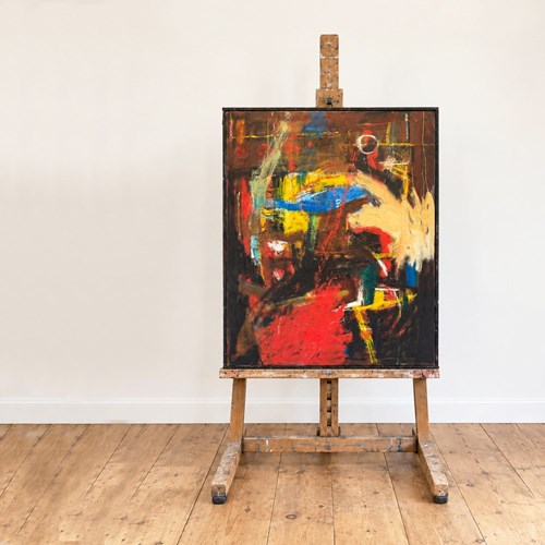 Martin Walton, Large Modernist Abstract Oil Painting