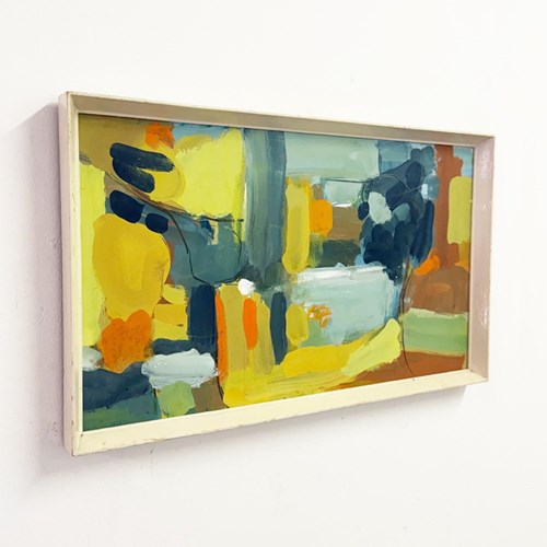 Mid-Century Modernist Abstract Painting