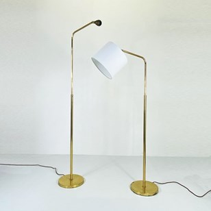 1970'S Brass Floor Lamps