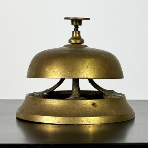 Vintage Brass Counter Shop Bell