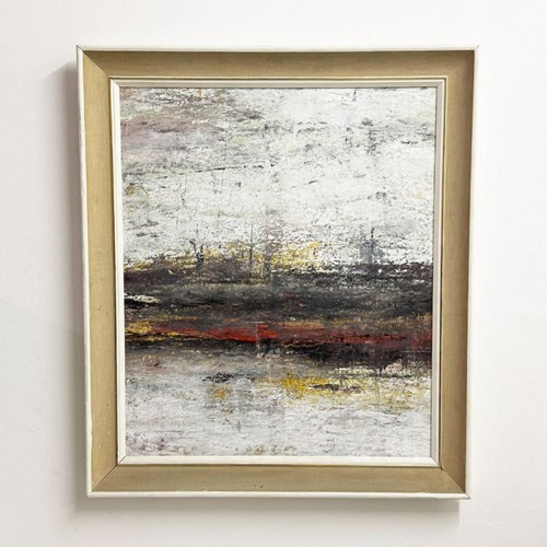 Large Textured Abstract Painting