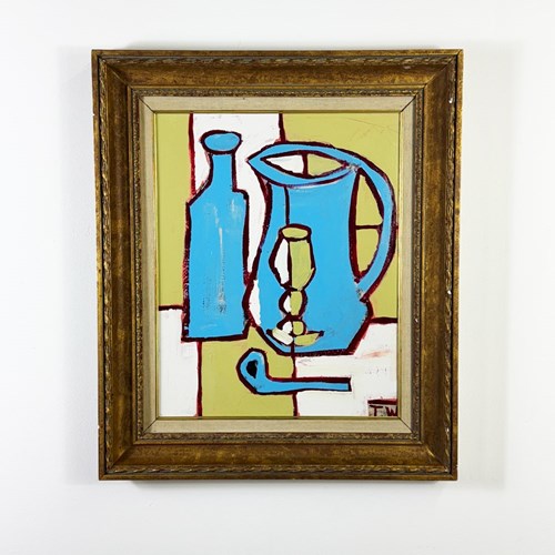 Terence R. Wood, Scandinavian Still Life Oil Painting