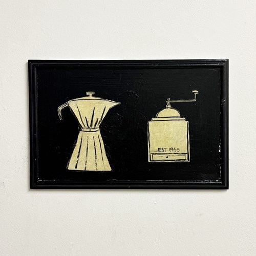 Fenella Smith Original Coffee Painting